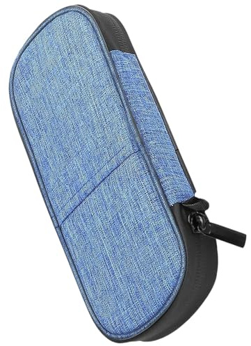 Asukohu Efficiente Diabetico Fornitura Organizzatori Isolato Termico Sacchetto di Immagazzinaggio Design Robusto PVC Isolato Case Portapenne con Isolamento, Blu, Taglia unica