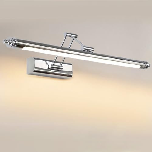 NTALJC Over a parete a specchio Light interno con braccio regolabile S 270 ° Striscia di illuminazione impermeabile a scarpone per dipinti bagno corridoio