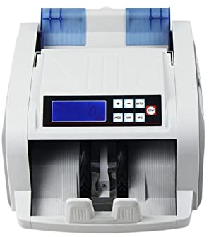 Contadores de billetes, Máquina de contador de dinero 282 0uv/mg Compatible con USD, EUR, HKD, Argentina y otras monedas Máquina detector falsificada con DIRIGIÓ Mostrar