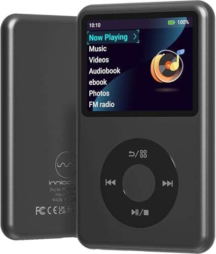 MP3 Player with Bluetooth Y1 128GB Video EBOOK Black