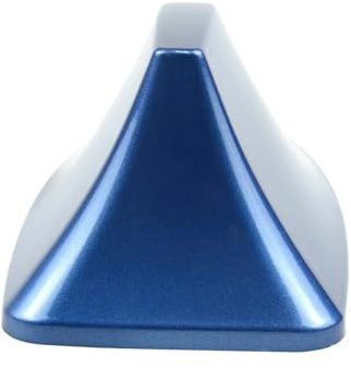 Antena Radio Coche Antena automotriz Antenas de Fibra de Carbono para Coche 2021, Antenas de Radio para Coche, Antena de Aleta de tiburón para Techo, Antena de señal Am/FM Universal(Blue)