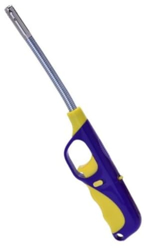 Sicignano Accendino Multiuso a Fiamma, Canna Lunga Flessibile, Colori Assortiti, 1 Pezzo