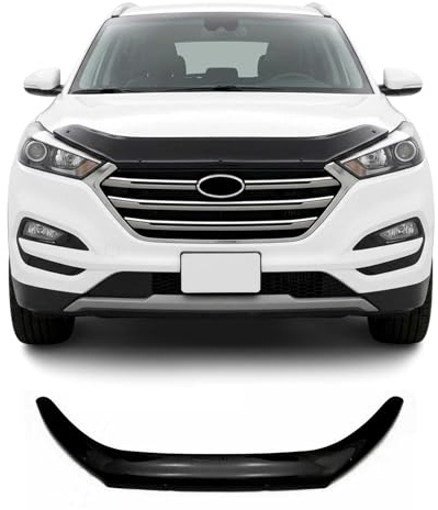 OMAC Motorhaube Deflektor für Hyundai Tucson III 2015-2021 | Motorhaubenschutz, Insektenschutz