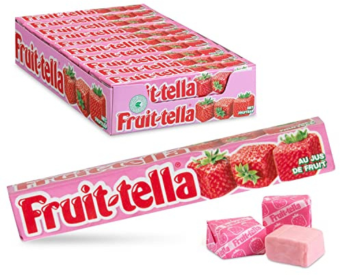 Bonbon Fruittella | Fraise Fruitella | Fruitella Bonbon | Fruittella | 20 Pack | 820 Gramme Total