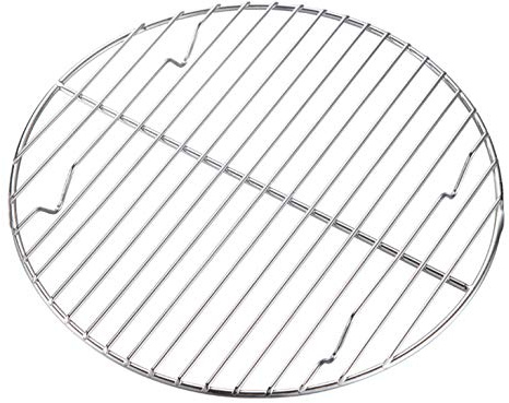 CAMPINGMOON Rundes Kühlgitter zum Backen, Edelstahl, W24, Durchmesser φ24 cm