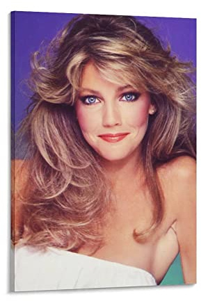 LIANGSHUANG Hot Attractive Actresses Ever Heather Locklear Poster Canvas Wall Art Prints Poster Photo Picture Painting Posters Room Decor 16x24inch(40x60cm)