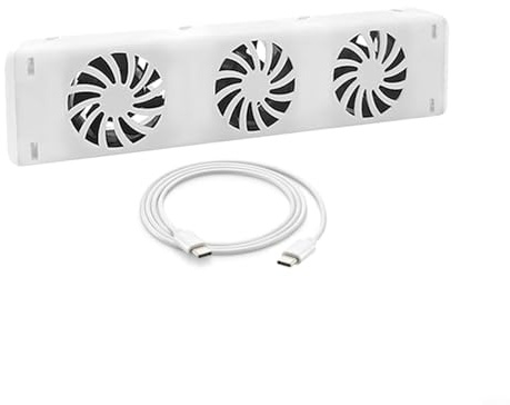 HEIBTENY Ventilatore di riscaldamento – Ventola di raffreddamento – Smart Booster Fan – Montaggio sotto radiatore – senza piedi – Certificazione CE, ERP, RoHS e REACH (Extension kit)