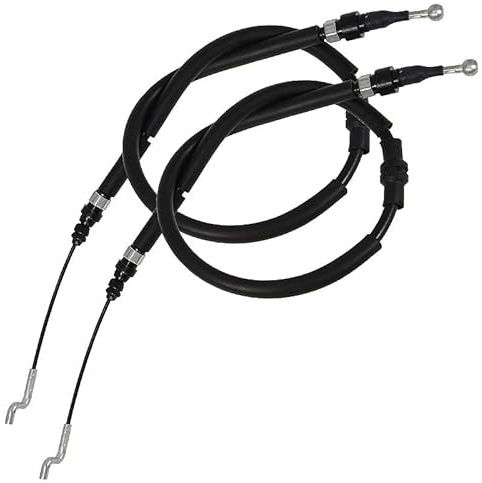 ATEC Germany 2x Handbremsseil Scheibenbremse Hinterachse | Kompatibel mit: VW TRANSPORTER T4 Bus, TRANSPORTER T4 Kasten, TRANSPORTER T4 Pritsche/Fahrgestell (70E, 70L, 70M, 7DE, 7DL