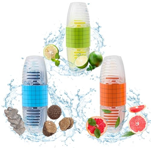 3er-Pack Toiletten Erfrischer, Dwafill Wc Duftspender, Entkalkung, Geruchsentfernung, Duft VerstäRkung, Wc Reiniger Tabs, SpüLen und Reinigen, HäNgender Typ, Kompatibel mit Verschiedenen Toiletten