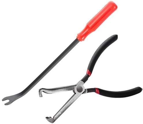 Alicates de desconexión de conectores eléctricos,Alicates de extracción eléctrica, Herramienta de desmontaje para quitar bujías de automóvil, Herramienta separadora de alicates para terminales de coch