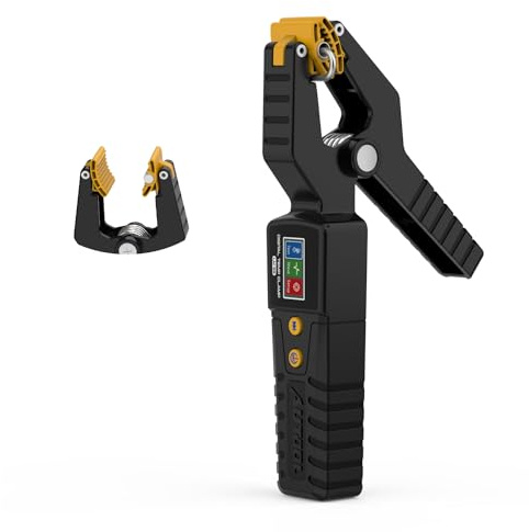 LINXINO LM55 HVAC Temperature Clamp Meter, ±0.3℃ High Accuracy Digital Pipe Thermometer with Waveform Display, -20~150℃ Temp Tester for Refrigeration & Automotive AC