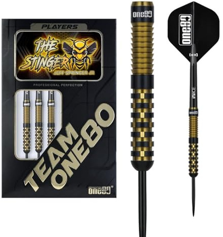 ONE80 Jeff Springer 90% - Steeldarts 22 Gramm