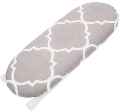 Mobestech Mini Tabla de Planchar para Mangas 26x11x8 Cm Estructura Plegable y Resistente, Accesorio de Planchado de Hogar para Uso en Dormitorio y Lavandería