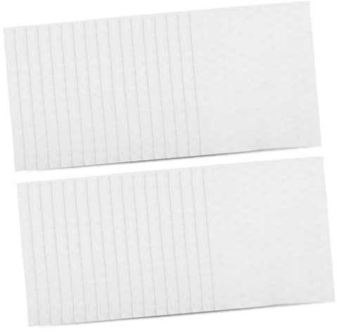 WOONEKY 450 Stück Quadratische Baumwoll Make Up Wattepads mit Strukturierter Perlenprägung Saugfähig für Empfindliche Haut und Gesichtsreinigung zu Hause