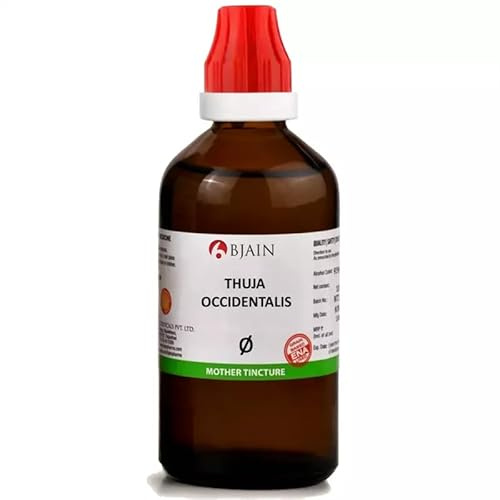 B-Jain Homeopathic Thuja Occidentalis Mother Tincture 1X (Q) (100ml) - by Wellnesspath