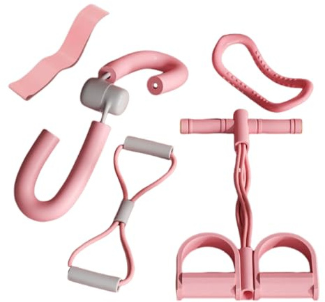 Banda de resistencia para pedal de pie, cuerda de tensión multifunción, para estirar las piernas, ejercitador para entrenamiento muscular, cuerpo, brazo, cintura, hombro, abdomen, sentarse, oficina