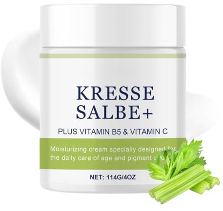 Kressesalbe Puls - Pigmentflecken Entferner Gesicht Creme - Kressesalbe Creme gegen Pigmentflecken - Altersflecken Entfernen Gesichtscreme - Feuchtigkeitscreme Gesicht - Anti Aging Creme Frauen,Männer