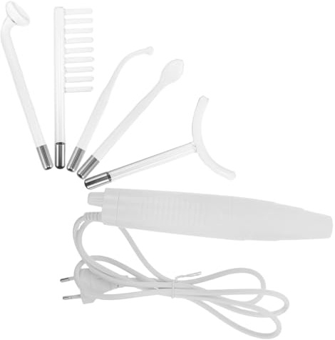 Sewroro Dispositivo de Belleza Varilla de Alta Frecuencia Instrumento de Belleza de Alta Frecuencia para Cuidado Piel Facial Antiojeras y Reafirmante Casa