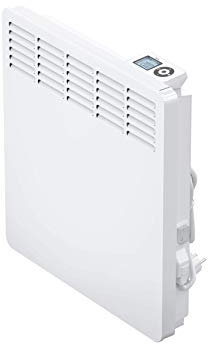 AEG casa Technik 236533 parete Termoconvettore WKL 1005 per circa 10 m², Riscaldamento 1000 W, 5 – 30 gradi C, da appendere a parete, Display LCD, Timer settimanale, Metallo, colore: bianco