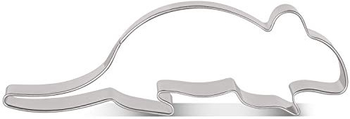 LILIAO 4.6 Mouse Cookie Cutter, Stainless Steel