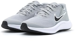 NIKE Star Runner 3, Zapatillas de Gimnasia Unisex Niños ,Gris Lt Gris Humo Negro Gris Humo ,38.5 EU