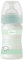 CHICCO BABYFLÄSCHCHEN WELL-BEING GLAS, 150 ML, NORMALER FLUSS, 0M+ SILIKON, GRÜN