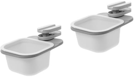 Amosfun 2stücke Multi-funktionale Drehbare Aufbewahrungsbox Für Schreibtisch Praktischer Abfalleimer Und Sammelbehälter Für Zuhause Büro Küche Bad Schlafzimmer Umweltfreundliches