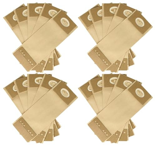 vhbw 20x Turbofilter kompatibel mit Festool Turbo ES 125, DTS 400EQ Plus Schwingschleifer, Exzenterschleifer - Papier-Staubbeutel Set Sandfarben