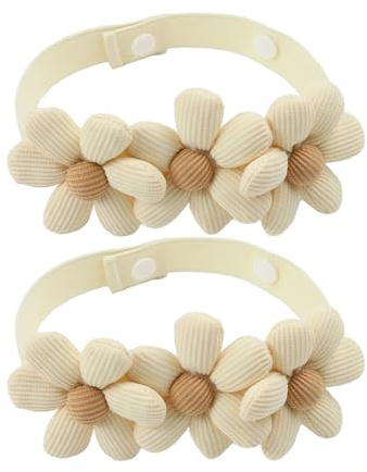 2 Stück Vorhang Raffhalter Blumen Gardinenband,Gardinen,Halter,Boho Gardinenhalter mit Design,Vorhanghalter,Elastisch,Haus Kinderzimmer deko,Elastische Halterung Verstellbarem,Dekorativen Tiebacks