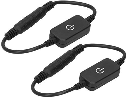 2 Pcs a Striscia a Led Touch Dimmer Controller Interruttore Off per Cc 5v - 24v Striscia a Colori Singolo