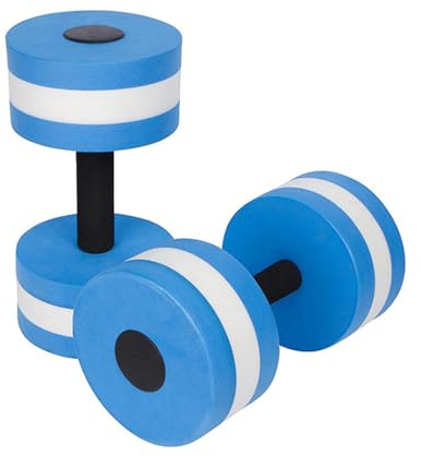 2 Stück Aqua Hanteln Set Eva-Schaum Wasserhanteln Für Wassergymnastik Aqua Fitness Water Aerobics Dumbbells Aquajogging Zubehör Für Effektives Wassertraining