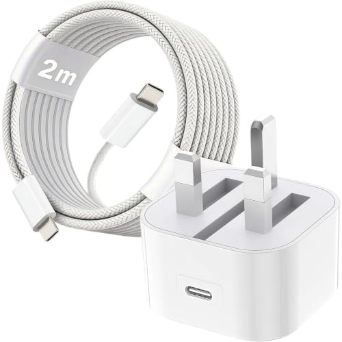 2m Google Pixel Charger Cable - 20W USB C to USB C Fast Charger Plug Long Lead for Google Pixel 10 Pro XL/10 Pro/10/10 Pro Fold/9 Pro XL/9 Pro/9 Pro Fold/8 Pro/7/6/5/4/3/2,Android Phone Charging Wire