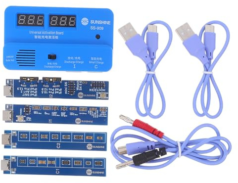 GARIOUANS Phone Battery Activation Board Charger Tester Mobile Repair Tools for Technicians Multi-model Support Intelligent Circuit Protection for Safe Charging and Battery Life Optimization