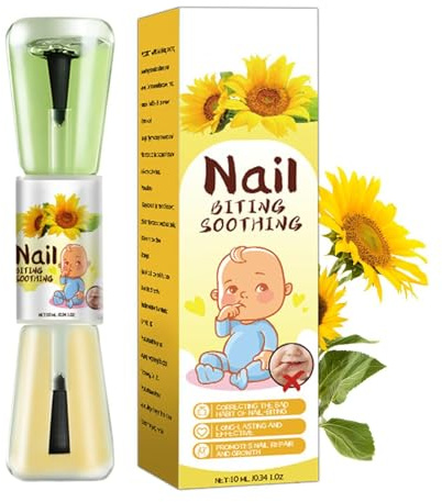 Esmalte Para La Prevención De Morderse Las Uñas: 10 Ml De Esmalte Para Uñas Con Sabor Amargo, Líquido Corrector De Hábitos De Uso Diurno Y Nocturno, Revestimiento Transparente Para El Cuidado De Las U