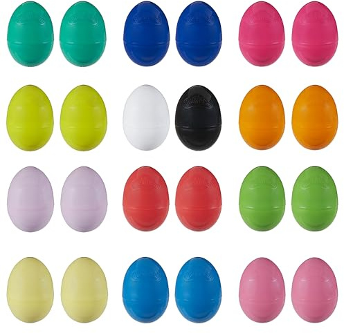 Play-Doh Eggs 24-Pack, Dinosaur & Dragon Egg Hunt Toys, Modeling Compound for Birthday Gifts & Party Favors, Easter Basket Stuffers, Kids Ages 2 and Up (Amazon Exclusive)