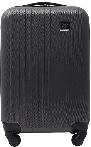 Travelers Club Cosmo Luggage, Charcoal Grey - 20 Inch, 20-Inch