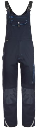 TMG | Arbeitslatzhose Finesse mit Kniepolstertaschen, viel Stauraum, robuster Overall mit Reflektoren