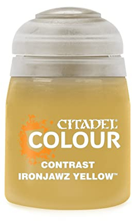 Games Workshop Citadel Contrast Paint: Ironjawz Yellow (18ml)