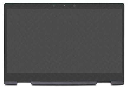 Pulsky® Écran tactile LCD 15,6 FHD Digitizer IPS Display Assembly+Cadre pour HP Envy X360 15-BP 15-BQ 15-bp108ng 15-bp106ng 15-bp130ng 15-bp008ng 15-bp006ng 15-bp1006ng 1ng 15 -Bp0xx 15-bp1xx