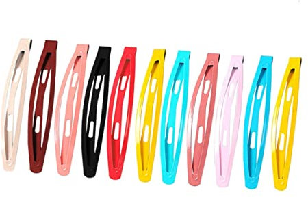 minkissy 10pcs Large Hairpin One-row Hair Clip Hair Styling Tool for Girls Women Random for Everyday Use Special Occasions