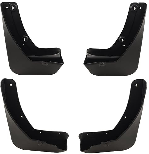 Set di 4 Parafanghi per auto, presine a spruzzo, anteriori, posteriori, in gomma dura, kit paraspruzzi per parafanghi, accessori compatibili per 5008 2017-2020