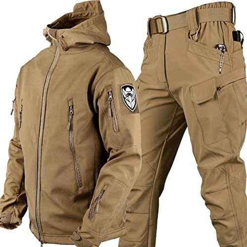 Taktische Jacke und Hose für Herren, wasserdicht, Camouflage, Militäruniform, Armee-Kampf, Militär-Kleidung, Anzug für Outdoor-Aktivitäten