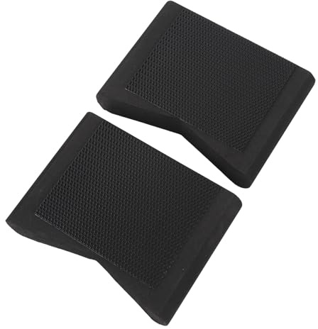 SUNGOOYUE Drum Pedal Block, 2 Pcs Soft EVA Foam Anti Slip Secure Drum Anchor with Double Kick