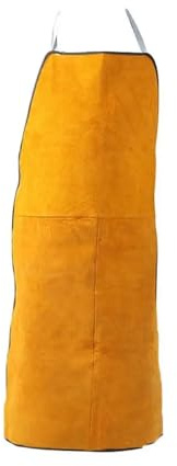 Grembiule da saldatore in pelle di vacchetta Sicurezza sul lavoro Abbigliamento da lavoro Vetrai Grembiule da fabbro Indumenti di sicurezza for saldatura elettrica