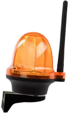 Dualoai Luz de Advertencia LED, Lámpara de Advertencia/ 12-220 V, Accesorios, Luz Intermitente para Puerta de Patio, Puerta de Entrada, Garaje