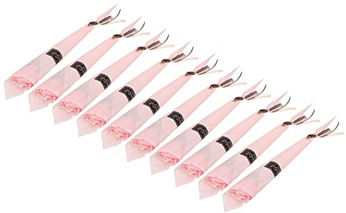 Ycauty Savon Fleur de Rose, Détails Exquis, Idéal pour la Décoration de la Maison et du Bureau, 10 Pièces, Cadeau de Vacances