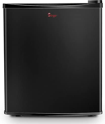 Sirge Mini Frigo Bar NERO SILENZIOSO senza compressore Frigorifero [430(L) x 410(P) x 510 (H) mm] - IDEALE PER HOTEL, Frigo da Camera (38 Litri)