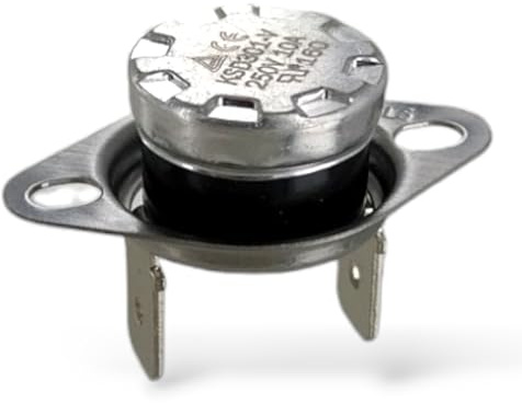 DL-pro Temperaturbegrenzer Öffner 160°C passend für Miele 5432531/5432530 / 4710711/4710710 Thermostat Temperaturfühler Klixon für Heizregister Trockner Wäschetrockner