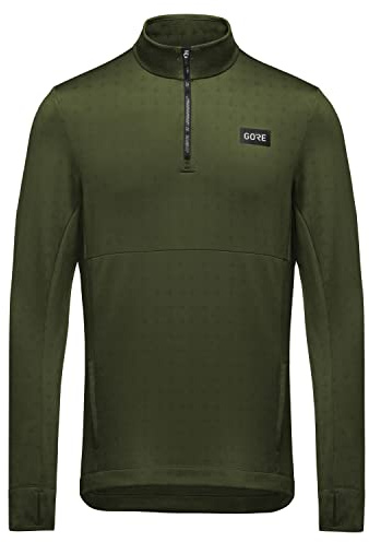 GOREWEAR Everyday Thermo 1/4-Zip Herren, Utility Green, L
