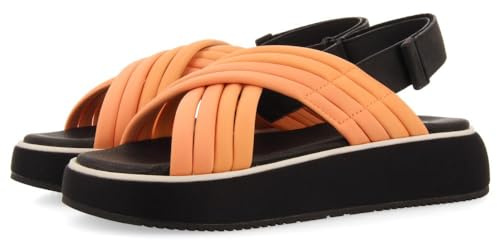 GIOSEPPO Sandalias Deportivas Color Coral con Plataforma para Mujer BRYHER